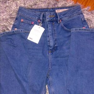 ASOS ripped mom jeans